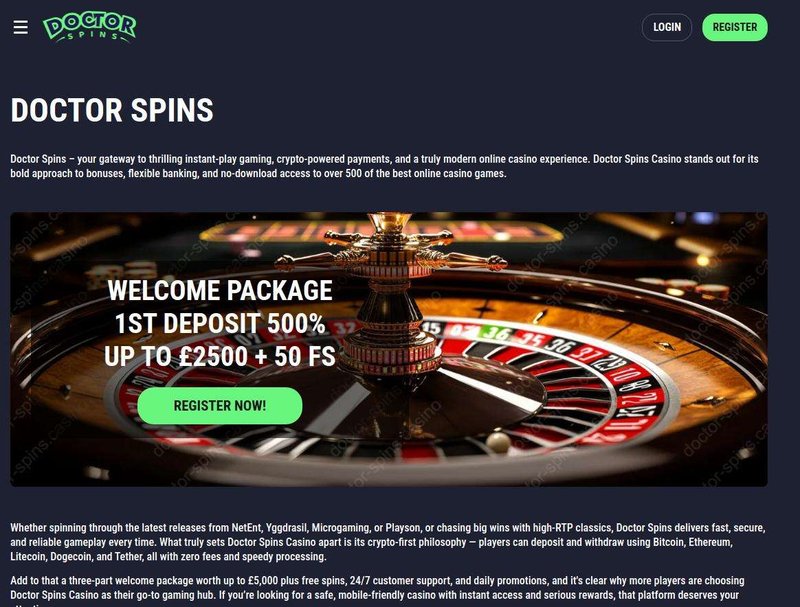 Image: Unlock the Best Doctor Spins Casino Bonuses in the UK